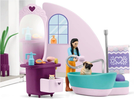SCHLEICH SOFIAS SALON PIĘKNOŚCI DLA ZWIERZĄT + AKCESORIA 42614