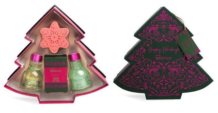 CHOINKA ZESTAW PREZENTOWY KOSMETYKÓW PREZENT NA ŚWIĘTA KULA KOSMETYKI SPA