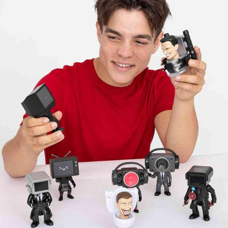 SKIBIDI TOILET TAJEMNICZE FIGURKI KOLEKCJONERSKIE