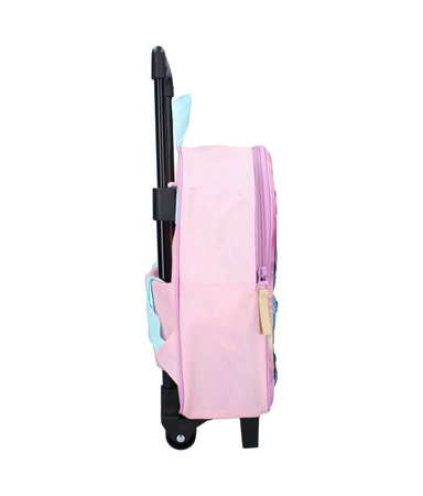 Plecak Podróżny Dziecięcy Walizka 3D Na Kółkach Stitch i Scrump