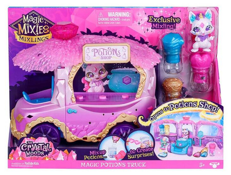 AUTO TRUCK SKLEP Z MIKSTURAMI MAGIC MIXIES Mixlings Transforming ZESTAW