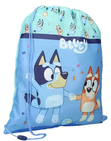 Bluey - Worek na buty szkolny Bluey i Bingo