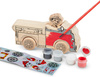 PSI PATROL FIGURKI POJAZDY DREWNIANE KLOCKI DO MALOWANIA Melissa&Doug