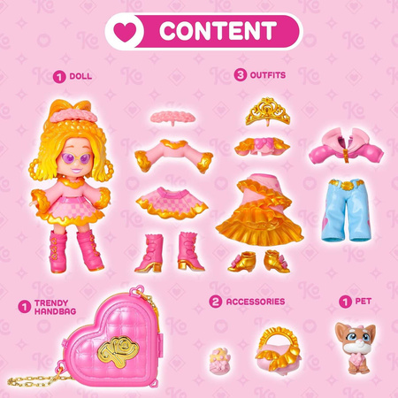 KOOKYLOOS ZESTAW LALKA GOLDEN GALA TAYLOR DELUXE SET LALKA ZWIERZĄTKO