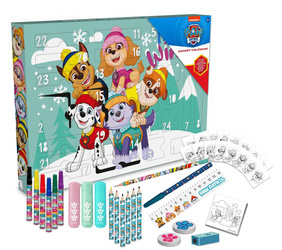 PSI PATROL KALENDARZ ADWENTOWY DZIECI KREATYWNY