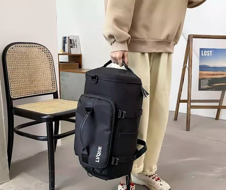 BAGAŻ PODRĘCZNY TORBA PLECAK 2W1 SAMOLOTU PODRÓŻNA