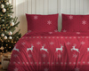 POŚCIEL ŚWIĄTECZNA ŚWIĘTA CZERWONA RENIFER FLANELA 220X200