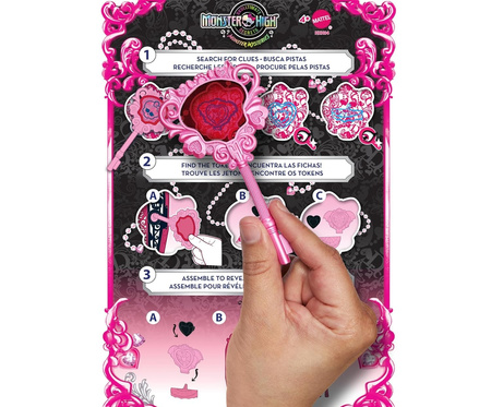 MONSTER HIGH POTWORNE SEKRETY DRACULAURA LALKA POTWÓR 19 NIESPODZIANEK