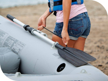 Ponton MARINER 4 osobowy pompka wiosła INTEX 68376