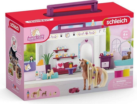 SCHLEICH SOFIAS SALON PIĘKNOŚCI DLA ZWIERZĄT + AKCESORIA 42614