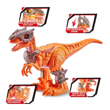 DINOZAUR ROBOT ROBO ALIVE DINO WARS ZURU RAPTOR