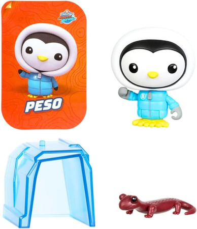 OKTONAUCI Octonauts ZESTAW FIGURKA PINGWINEK PINIO PESO JASZCZURKA AKCESORI