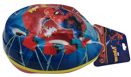 SPIDERMAN KASK NA ROWER HULAJNOGA DZIECI 51-55