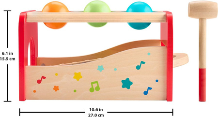 Fisher Price WOOD PRZEBIJAK CYMBALKI DREWNO HXT88