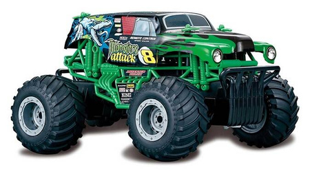 AUTO MONSTER TRUCK TERENOWY ZDALNIE STEROWANY POJAZD RC PILOT