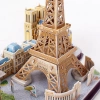 CUBIC FUN PUZZLE 3D PRZESTRZENNE CITY LINE Paris PARYŻ WIEŻA EIFFLA 114 EL