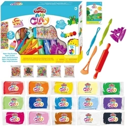 PLAY DOH AIR CLAY BONANZA MASA PLASTYCZNA CIASTOLINA GLINA AKCESORIA