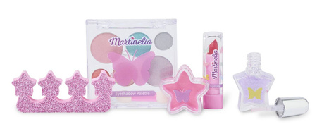 MARTINELIA ZESTAW KOSMETYKI DLA DZIECI CIENIE LAKIER + PLECAK
