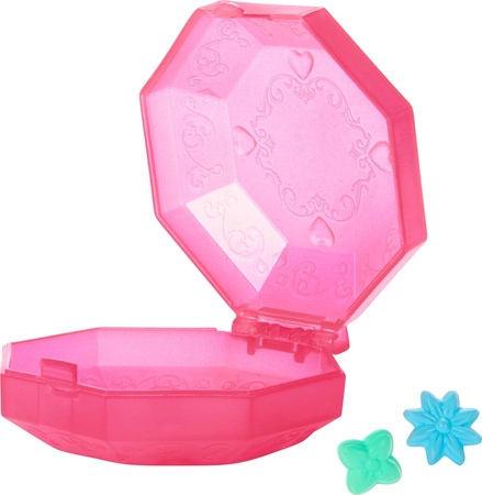 DISNEY PRINCESS LALKA KSIĘŻNICZKA BELLA w pięknej kwiatowej sukni