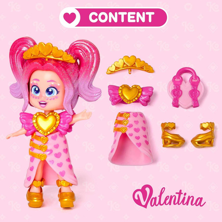 KOOKYLOOS Seria 7 Laleczka GOLDEN GALA VALENTINA