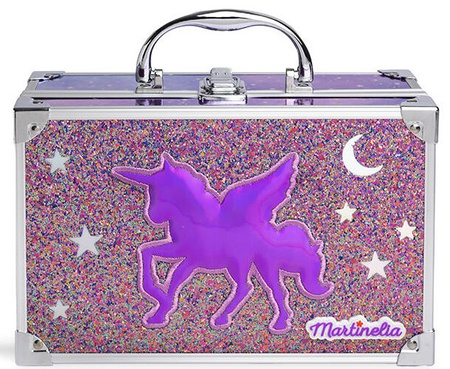MARTINELIA GALAXY KUFEREK JEDNOROŻEC DLA DZIECI KOSMETYKI MAKIJAŻU