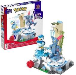MEGA POKEMON KLOCKI ŚNIEŻNY DZIEŃ PIPLUPA I SNEASELA HKT20