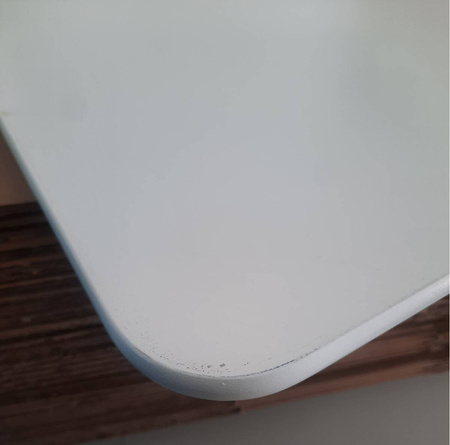 STOLIK DREWNIANY BLAT BIAŁY DLA DZIECI MEBEL DO POKOIKU DZIECKA