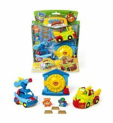 SUPER ZINGS SERIA 5 ZESTAW NAPAD NA BANK 2 FIGURKI