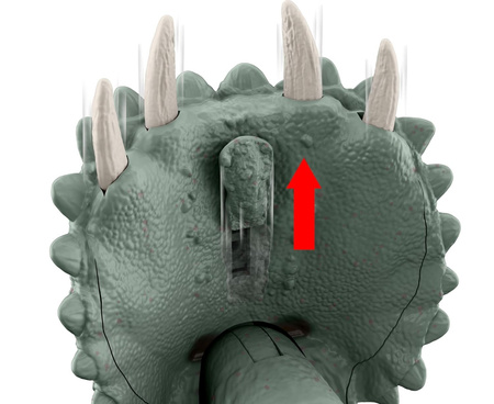Mattel Jurassic World Gigantyczny tropiciel Triceratops