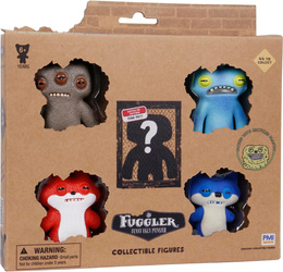Fuggler Zestawie 4 Figurki + 1 Ukryta Niespodzianka Kolekcjonerskie Figurki