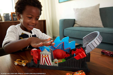 TOR HOT WHEELS ZESTAW DINOZAUR MATTEL PĘTLA GBF93