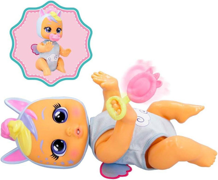 CRY BABIES JENNA INTERAKTYWNA LALKA RACZKUJE PŁACZE BOBAS AKCESORIA