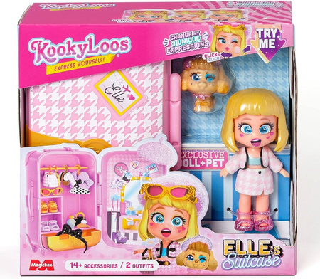 KOOKYLOOS ELLE'S SUITCASE - WALIZKA, LALECZKA