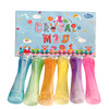 SLIME TUBKI MASA PLASTYCZNA GLUTY DUZY ZESTAW DLA DZIECI KOLOROWE 6 SZT