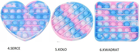 POP IT ZABAWKA ANTYSTRESOWA FIDGET TOYS RÓŻNE