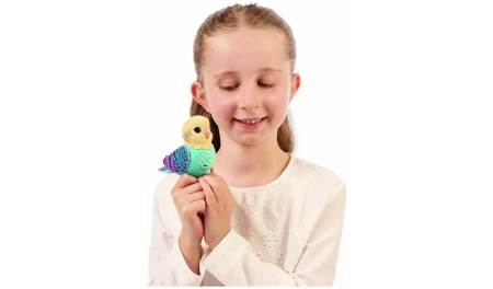 Little Live Pets INDIE Mówiący Ptaszek z Klatką W Klatce niebieski Dźwięki