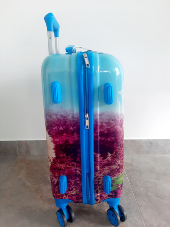 KOTY KOTKI KOT WALIZKA DZIECIĘCA KABINOWA PODRÓŻNA DLA DZIECI UNICORN SZYFR