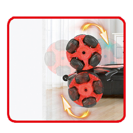 RC X-ROVER AUTO TERENOWE WYŚCIGOWE 2W1 TRANSFORMUJĄCE KASKADERSKIE ZDALNIE