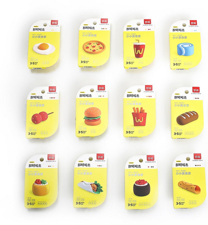 MASA PLASTYCZNA ZESTAW 12 SZTUK SUPER CLAY PIANKOLINA CIASTECZKA