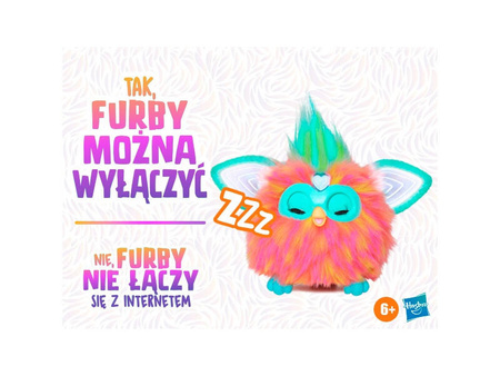 FURBY 2.0 INTERAKTYWNA MASKOTKA Koralowa F6744 HASBRO