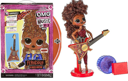 LOL OMG MUSIC REMIX ROCK LALKA FEROCIOUS Z GITARĄ