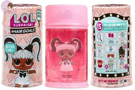 LOL Surprise Hairgoals lalka z włosami Suprise MGA