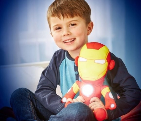 AVENGERS MARVEL IRON MAN MASKOTKA LAMPKA 2W1