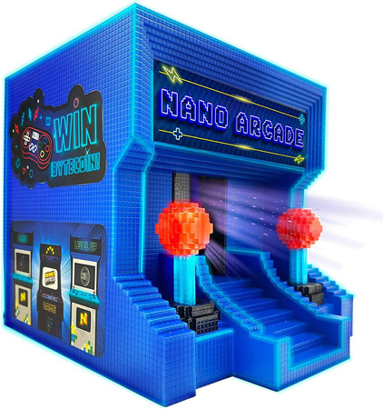 NANO BYTES ARCADE SALON GIER ROZKŁADANY GRA PIKSEL