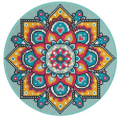 MOZAIKA DIAMENTOWA HAFT DIAMOND PAINTING MANDALA MALOWANIE DAIMENTAMI