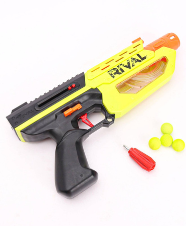 NERF RIVAL PISTOLET NA KULKI MERCURY + TARCZA