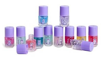 MARTINELIA ZESTAW DO PAZNOKCI DZIECI LAKIERY KOSMETYKI MY BEST FRIEND 12269