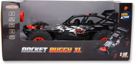 AUTO WYŚCIGOWE BUGGY ZDALNIE STEROWANE RC SAMOCHÓD AKUMULATOR ROCKET XL