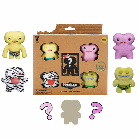 Fuggler Zestawie 4 Figurki + 1 Ukryta Niespodzianka Kolekcjonerskie Figurki