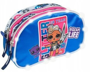 LOL L.O.L PIÓRNIK DWUKOMOROWY KOSMETYCZKA TUBA LED